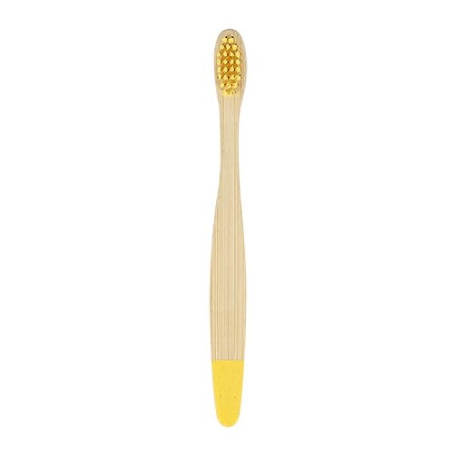 Щетка зубная для детей ACECO бамбуковая желтая (мягкая)