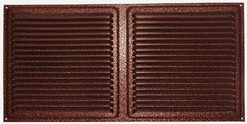 Изображение товара Решетка вентиляционная металлическая 175х350 медный антик