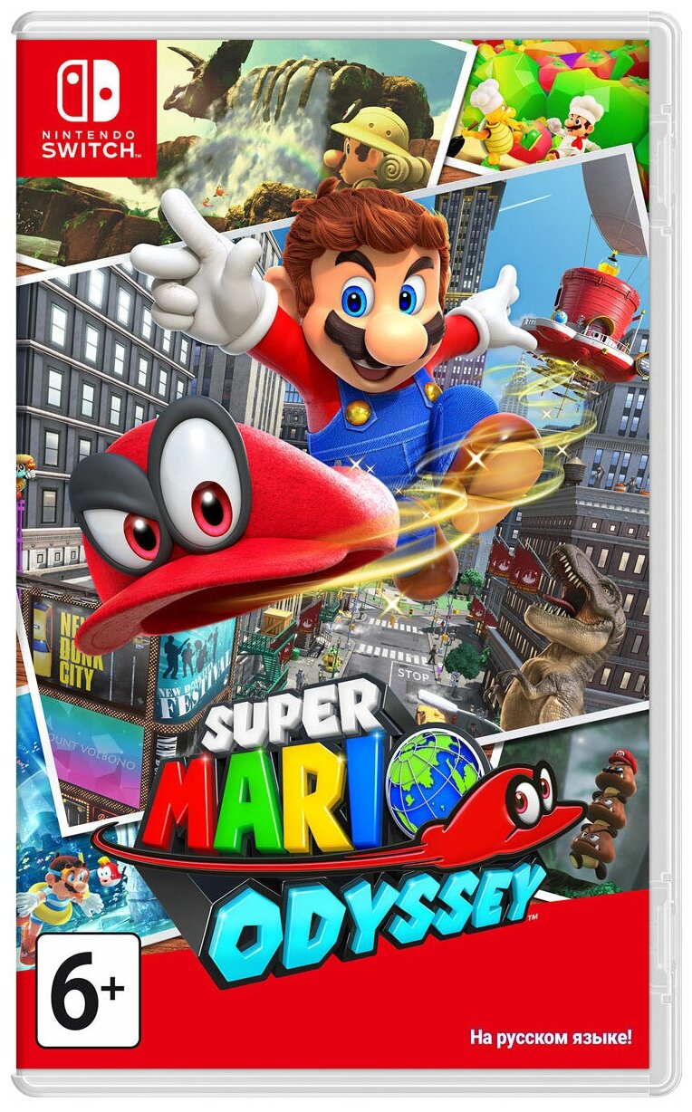 Игра для приставки Nintendo Switch: Super Mario Odyssey (n)