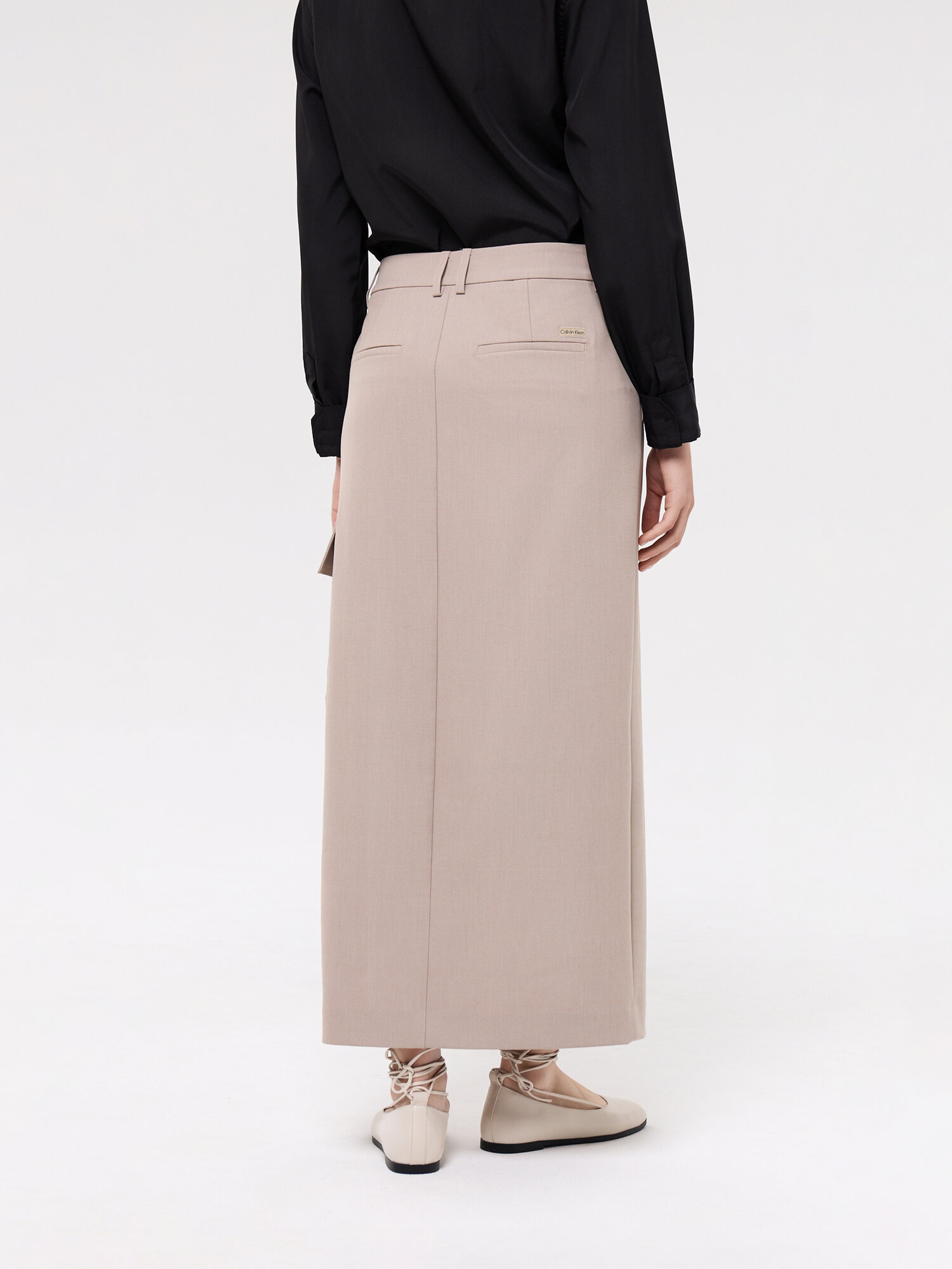 Юбка Calvin Klein Jeans, размер M, серый — фото 1