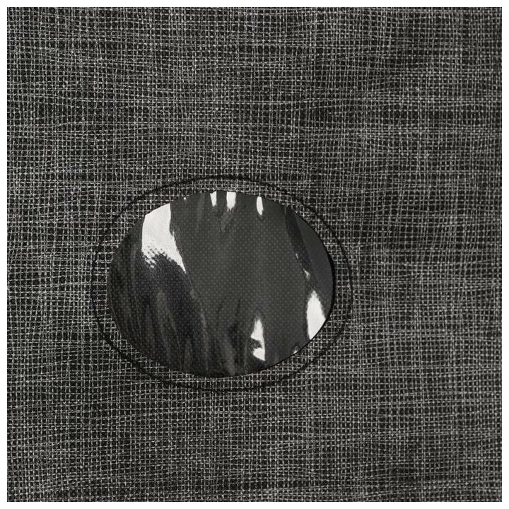 Чехол для одежды Доляна «Пастель», с ПВХ окном, 120×60 см, цвет серый - фотография № 5