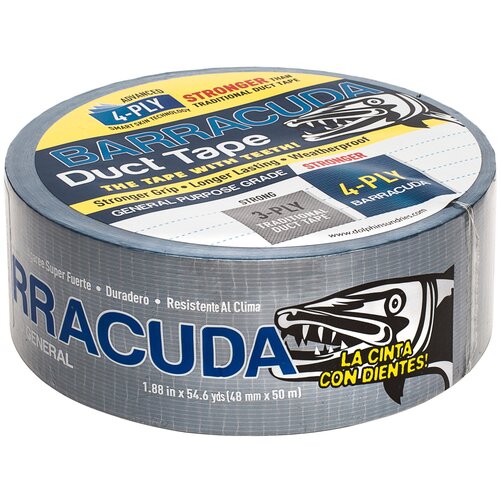 Ремонтная лента Blue Dolphin Barracuda Blue, 48мм х 50м blue dolphin малярная лента blue dolphin masking tape сильная адгезия ровный край 48мм х 50м 01 7 15 st627