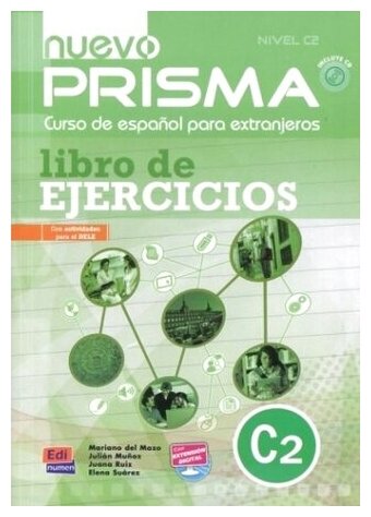 Nuevo Prisma. Nivel C2. Libro de ejercicios (+CD) - фото №1