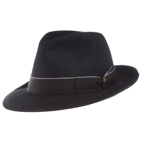 Шляпа Borsalino, размер 59, черный