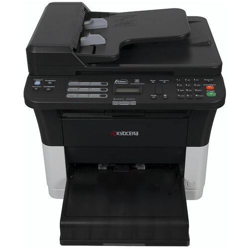 МФУ лазерное KYOCERA FS-1025MFP (принтер, сканер, копир), А4, 25 стр./ мин 20000 стр./ мес дуплекс, с/ карта, АПД, без кабеля USB