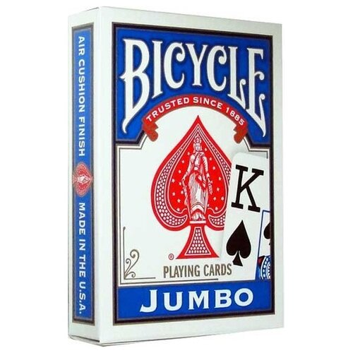 Карты для покера Bicycle Rider Back International Jumbo Index bicycle игральные карты rider standard index 4 pack 54 шт красный черный 4 шт