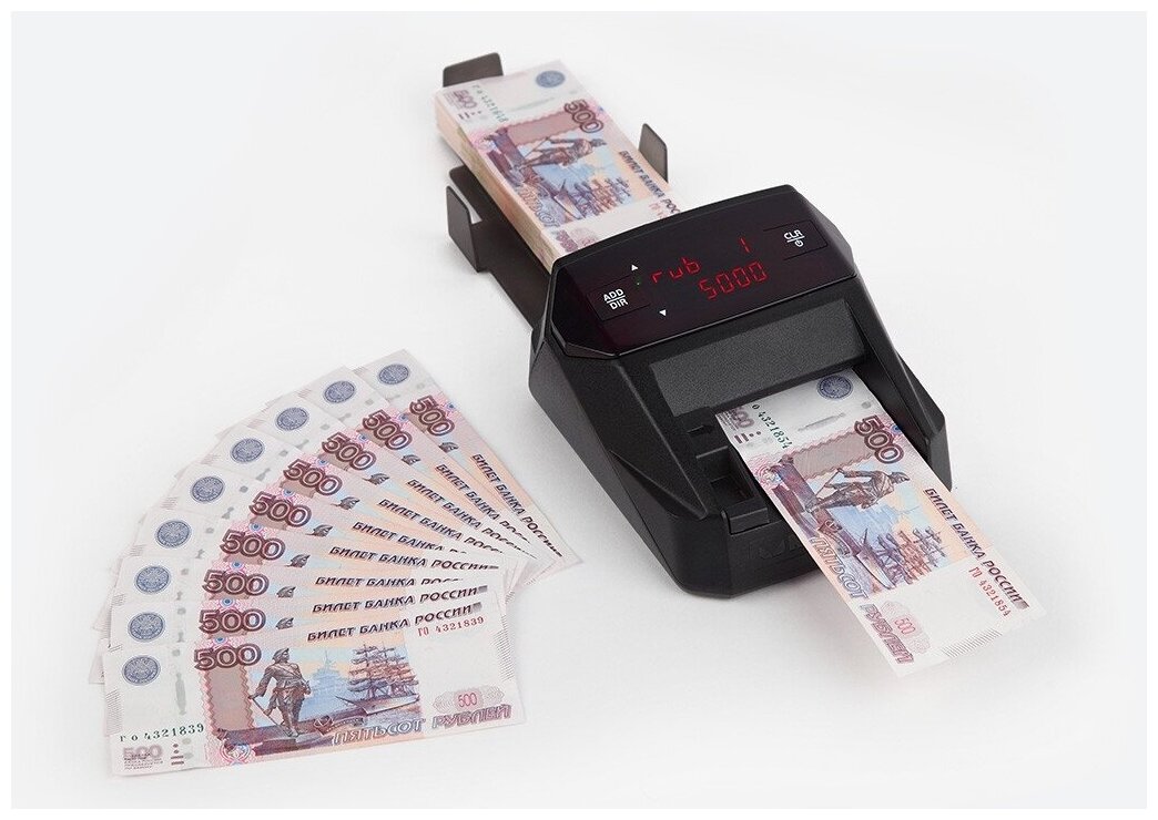 Детектор банкнот Moniron Dec Ergo автоматический рубли - фото №6