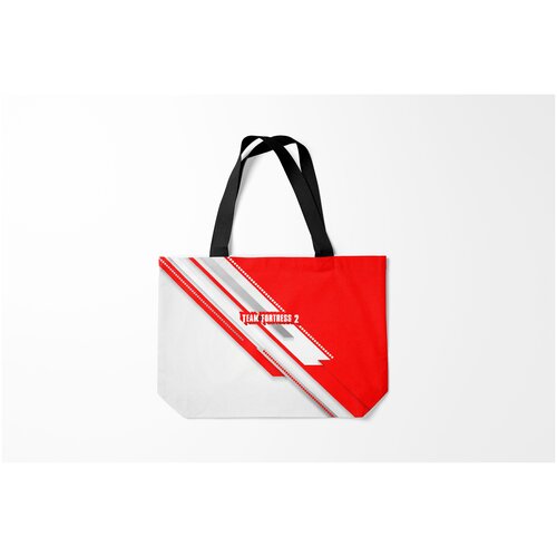 фото Сумка-шоппер / 46х35 см / геймерам / team fortress 2 burnettie