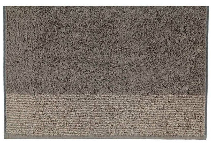 Полотенце махровое Cawo Two-Tone 50x100см, графит CAWÖ - фото №3
