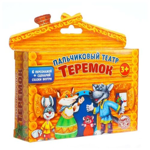 Кукольный театр «Теремок», набор 6 шт.