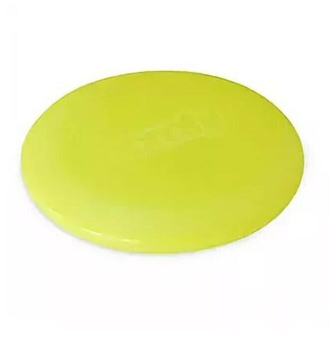 Игрушка для собак COMFY SUPER FLY fluo тарелка фрисби 23 см салатового цвета - фотография № 3