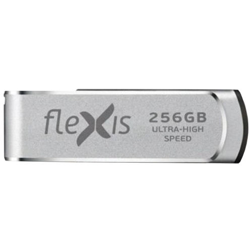 Флешка FLEXIS RS-105U 256 ГБ, серебристый