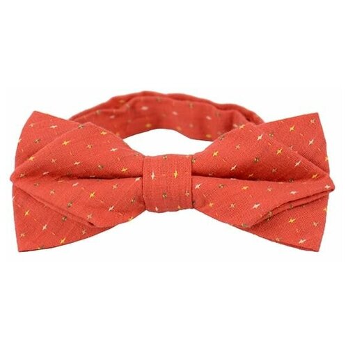 Галстук-бабочка / Street Soul / Soft cotton Уголки Разноцветные нити / оранжевый / (One size)