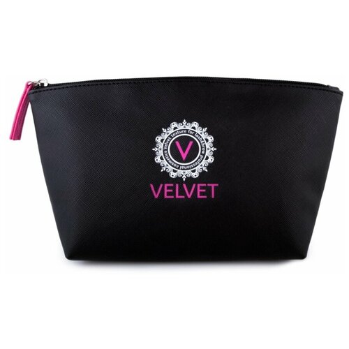 Косметичка Velvet на молнии, черный