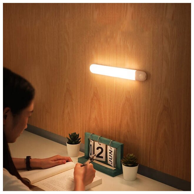 Светильник для шкафа с датчиком движения Baseus Sunshine (белый свет) - фотография № 8
