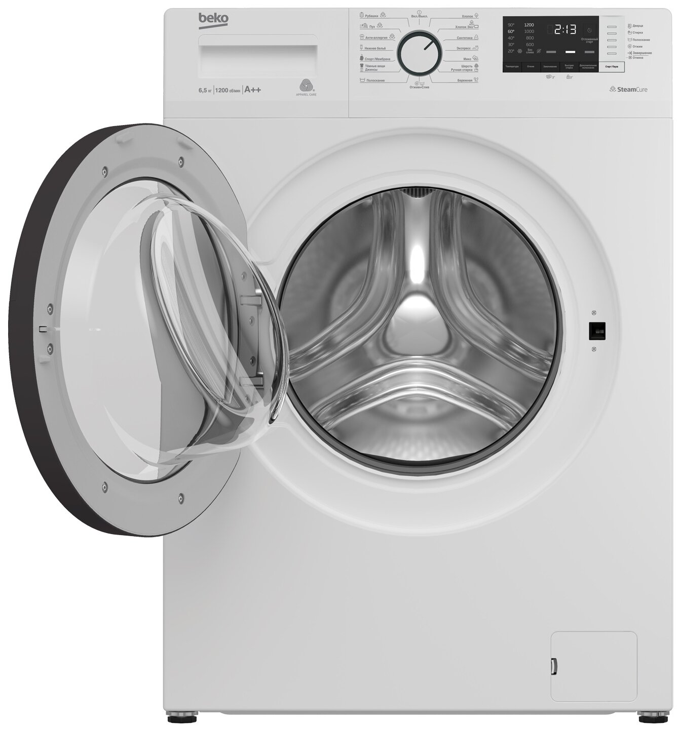 стиральная машина Beko WSRE6H612ZAW - фотография № 3