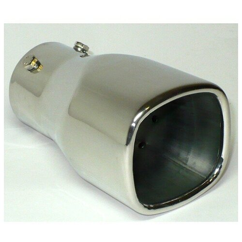 TORINO AUTO HJ-419 Насадка на глушитель хром 63 мм в блистере квадратная