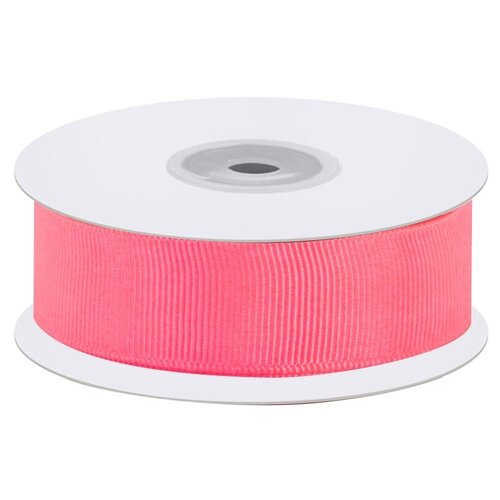 фото Лента репсовая (2,5 см*22,85 м) коралловый, 1 шт. дон баллон
