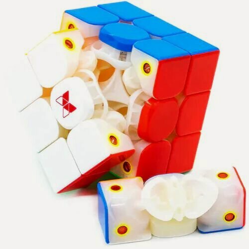 Изображение товара QiYi MoFangGe X-man 3x3 Tornado V3 M Standard Version магнитный кубик Рубика / Игра головоломка