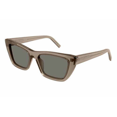 Солнцезащитные очки Saint Laurent, серый