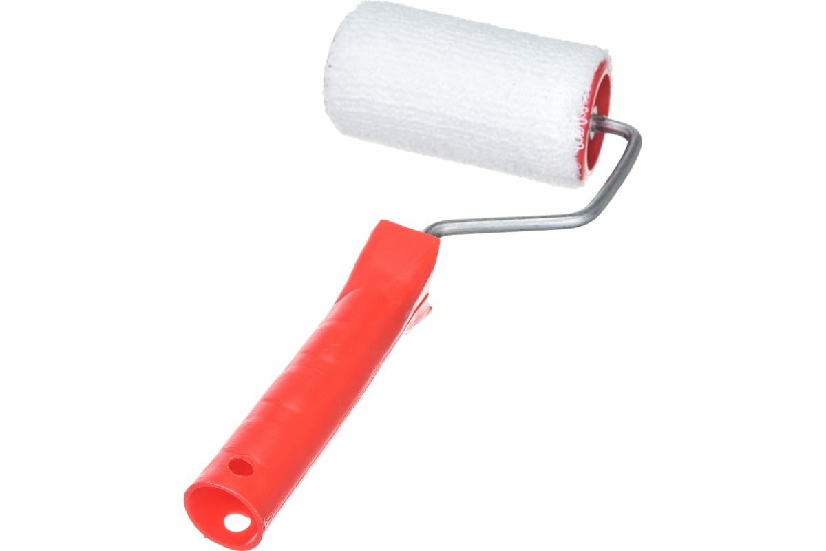 Валик малярный в сборе "888" 6х35х100мм, велюр, высота ворса 2мм — фото 1