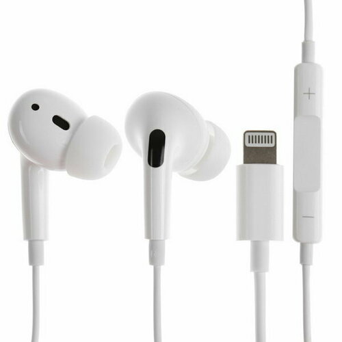 Наушники S858 проводные вакуумные Lightning 12 м белые 87000₽