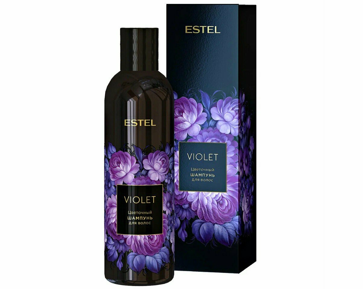 Цветочный шампунь VIOLET для волос ESTEL цветочный 250 мл