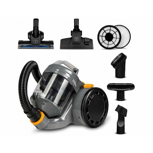 Бытовой пылесос Zeegma Zonder Base Jet 4000 Вт серый 1565700₽