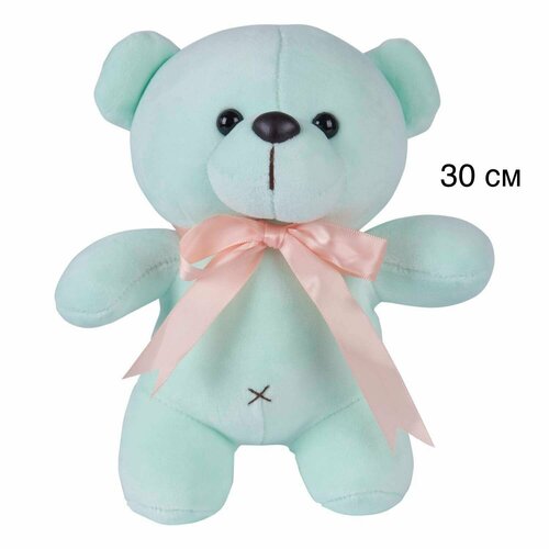 мягкая игрушка медведь 30см Мягкая игрушка Мишка/плюшевый голубой медведь 30см