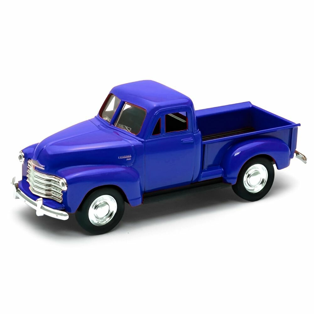 Машинка WELLY CHEVROLET 3100 PICK UP Синий / модель машины 1:38 с пружинным механизмом