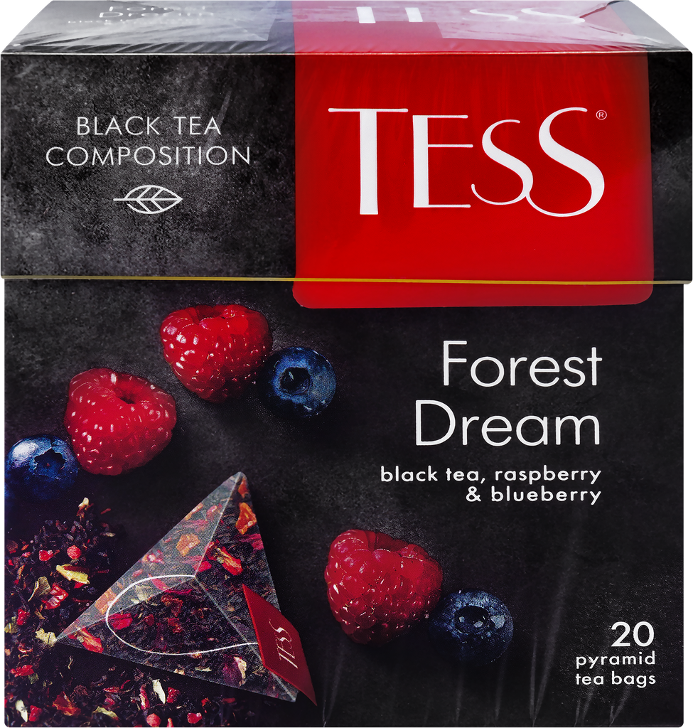 Чай черный Tess Forest Dream 20 пак - фото №20