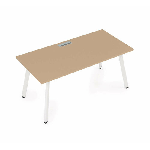 Стол прямой письменный Arredo ALSAV 10СР.074 Mokko/Белый 1600*700*750