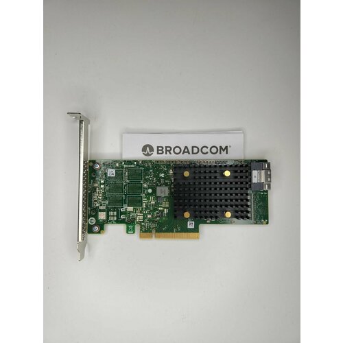 Дисковый контроллер Broadcom Контроллер HBA 9500-8I / LSI 9500 8i ( 05-50077-03) бежевый