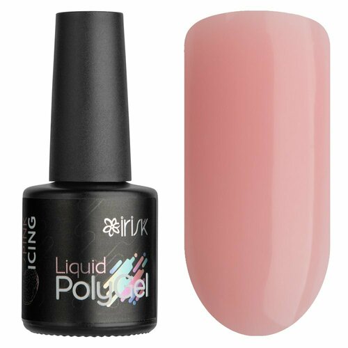 Жидкий полигель Liquid PolyGel, 10мл IRISK 04 Pink Icing