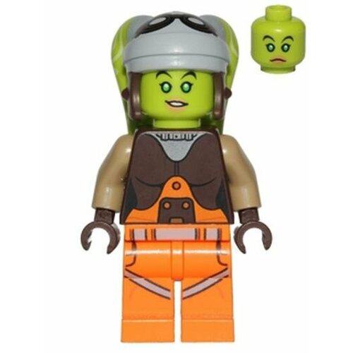 Минифигурка Lego sw0576 Hera Syndulla - Dark Tan Arms минифигурка lego star wars rebel trooper goggles dark tan helmet sw0688