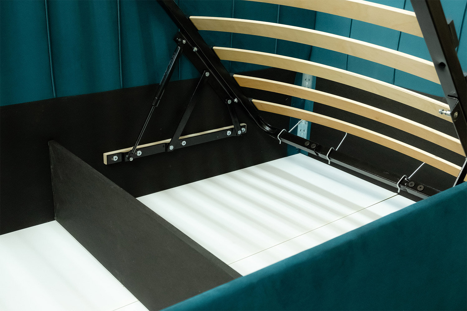 Кровать c подъёмным механизмом Hoff Мика, 90х200 см, цвет зеленый