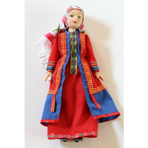 Кукла коллекционная в хантыйском женском костюме