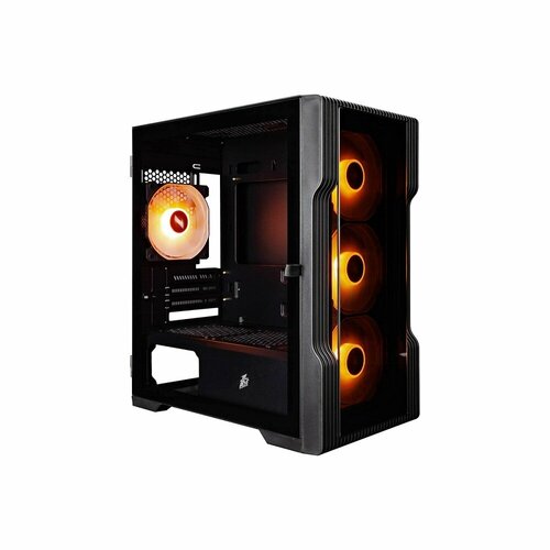 1stplayer корпус trilobite t3 argb white matx 4x 120mm argb fans inc t3 wh 4f2 w ap 1STPLAYER Корпус 1STPLAYER TRILOBITE T3-G ARGB Black / mATX / 4x 120mm ARGB fans inc. / T3-G-BK-4F2(AP)