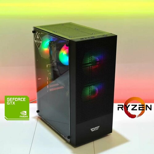 Системный блок AMD Ryzen 5 1500X,16Gb DDR4, GTX 1070 Ti 8Gb, SSD 120Gb, HDD 1Tb