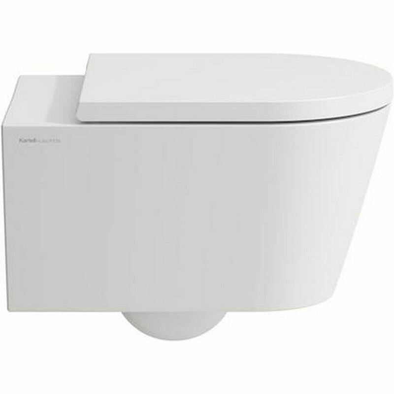 Чаша унитаза подвесного Laufen Kartell 8.2033.7.000.000.1, белая, керамическая, компактная