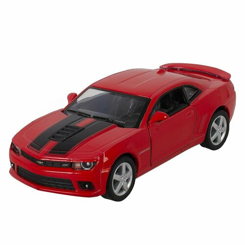 Машинка металлическая инерционная 2014 Chevrolet Camaro KT5383DF 1:38 KINSMART машина siku 1538 chevrolet camaro siku1538