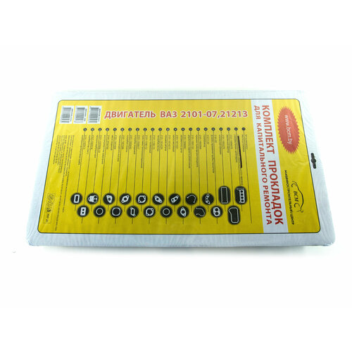 Комплект прокладок двигателя ВАЗ 21213 Niva полный БЦМ 1480₽