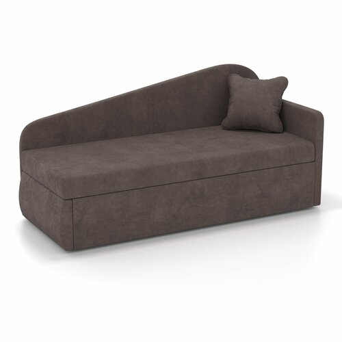 Тахта Лайт, мягкая кровать-тахта, с мягким изголовьем, тахта гостевая