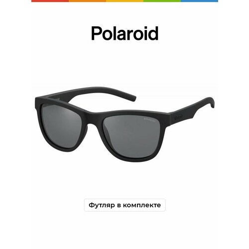 Солнцезащитные очки Polaroid, серый