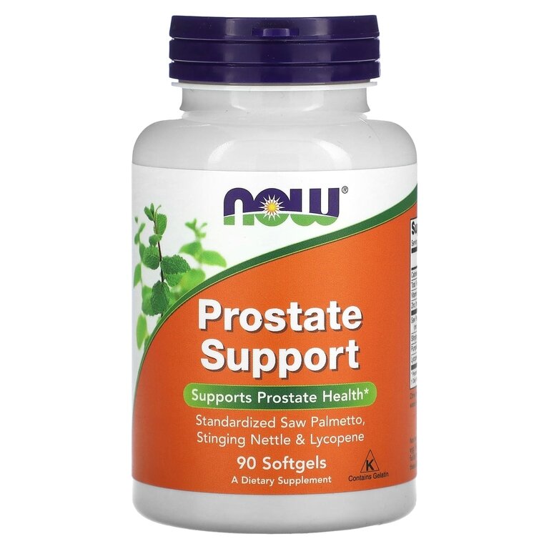 Препарат для здоровья простаты NOW Prostate support 90 капс