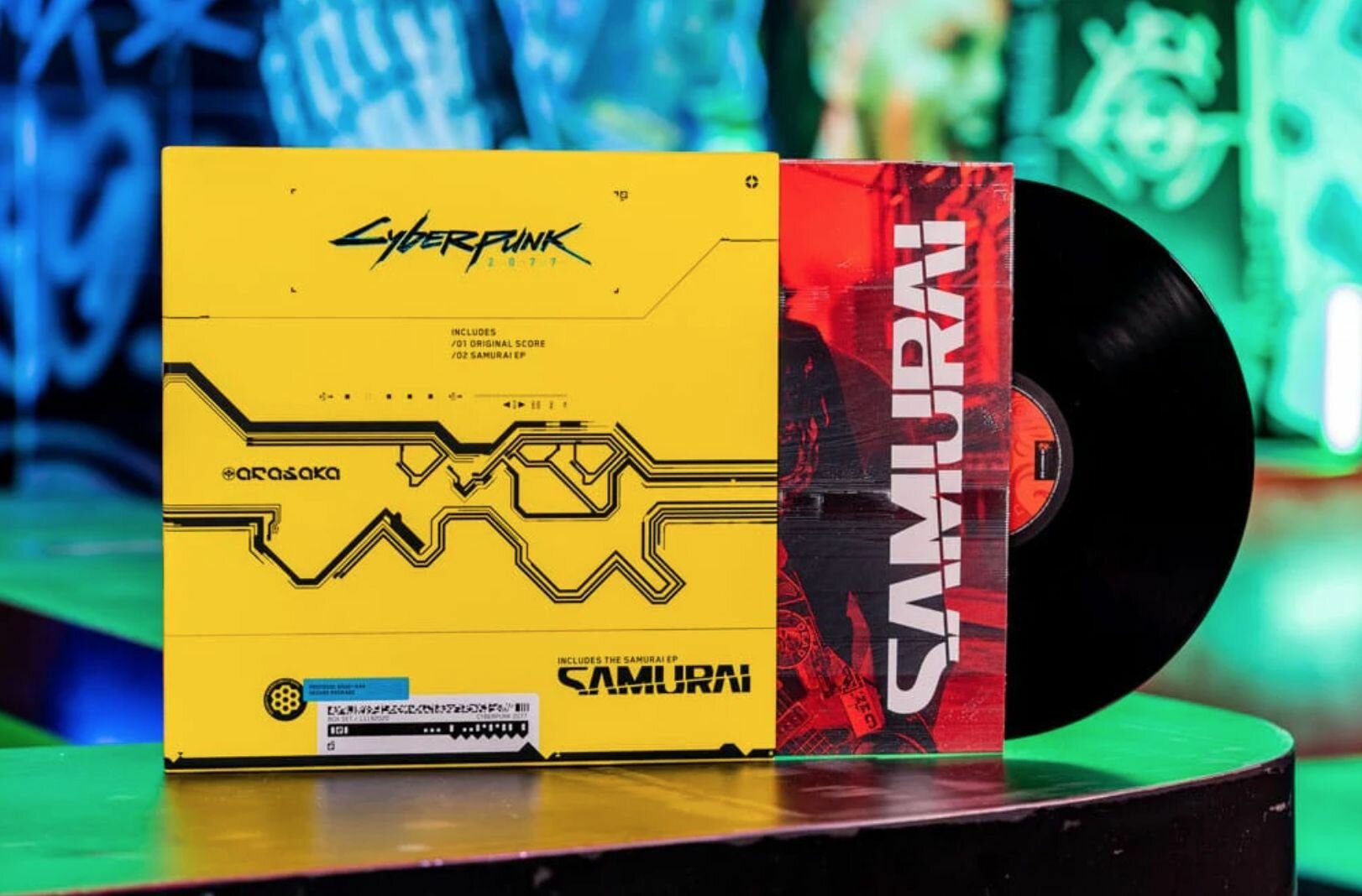 Cyberpunk 2077 OST (500шт в мире Box-Set Limited + Samurai