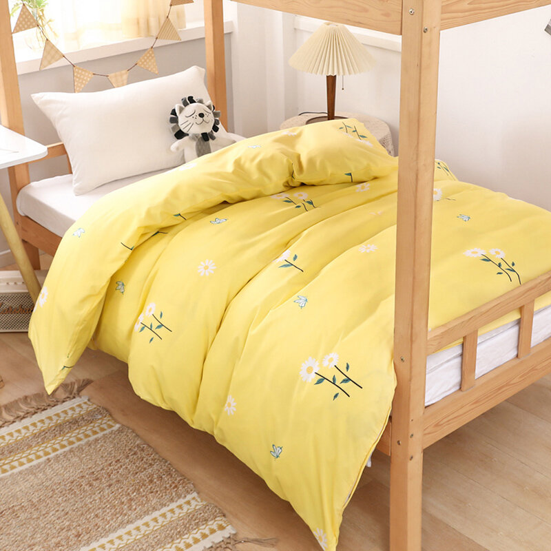 фото Одеяло "Хуаюй", стеганое, 120x200 см, желтое