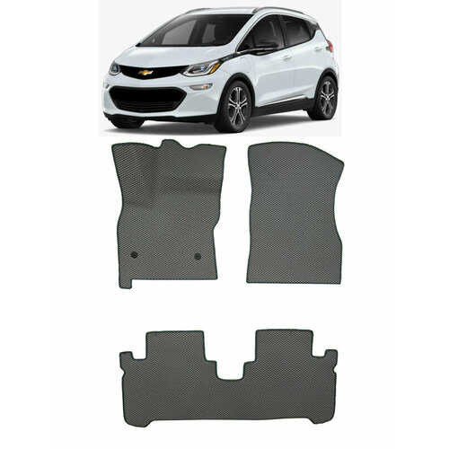Chevrolet Bolt 2016 - 2021 коврики EVA Smart Комплект в салон 2820₽