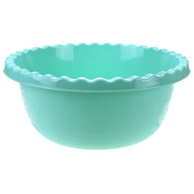 Миска Idea пластмассовая 5 л D 30 см h 13 см аквамарин (М1313)