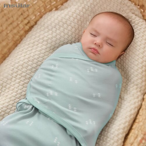 фото Детский спальный мешок insular из хлопка, beige lamb, m